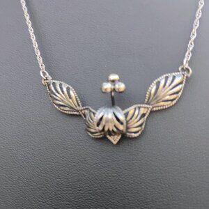 Vintage CC Curtis Creation Sterling Silver Necklace 16"
